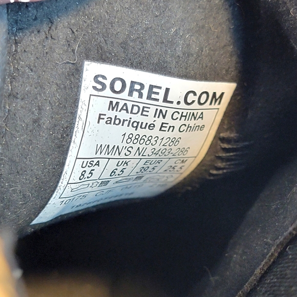 Sorel Womens Joan Of Arctic Wedge II Chelsea  Elk Ankle Boots Women's Size 8.5 - Picture 10 of 10